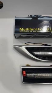 UNIVERSSAL DRL DAYLIGHT DAY TIME RUNNING LIGHT WITH TURN WITH SIGNAL 3 IN 1 FUNCTION FENDER LAMP WITH LED