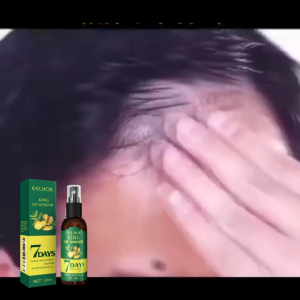Ginger Oil Hair Booster Serum Spray Nourish Scalp Hair Follicles Refresh Control Oil Strengthen Hair Roots Nutrient Solution