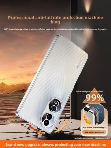 KUMENG | Ốp Lưng Silicone Mềm Trong Suốt Chống Rơi cho Điện Thoại