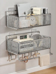 B&W | Stainless Steel Wall Mounted Bathroom Shelf