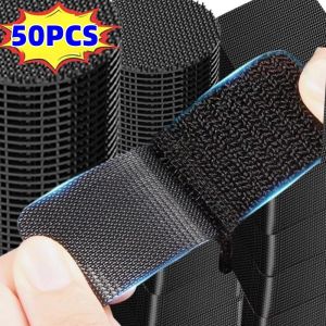 🔥Sản phẩm bán chạy🔥50 cái = 25 cặp xe hơi phổ thông vô hình Thảm lót sàn sửa chữa nhãn dán chống trượt chịu nhiệt độ cao băng tự dính hai mặt sàn xe Thảm lót sàn Tấm đặt Bảng điều khiển nhãn dán