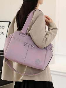 Oxford Cloth Crossbody Bag Womens Handbag Single Shoulder Travel Commuting Large Capacity Mommy Bag Fashionable Tote Bag