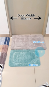 😍 Pure Color Floor Mat 😍 Non Slip Plain Door Mat Thick Carpet Soft Floor Rug Bathroom Entrance