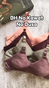 Bra Tanpa Kawat Busa Tipis Nyaman 2 Pengati 3 Strip