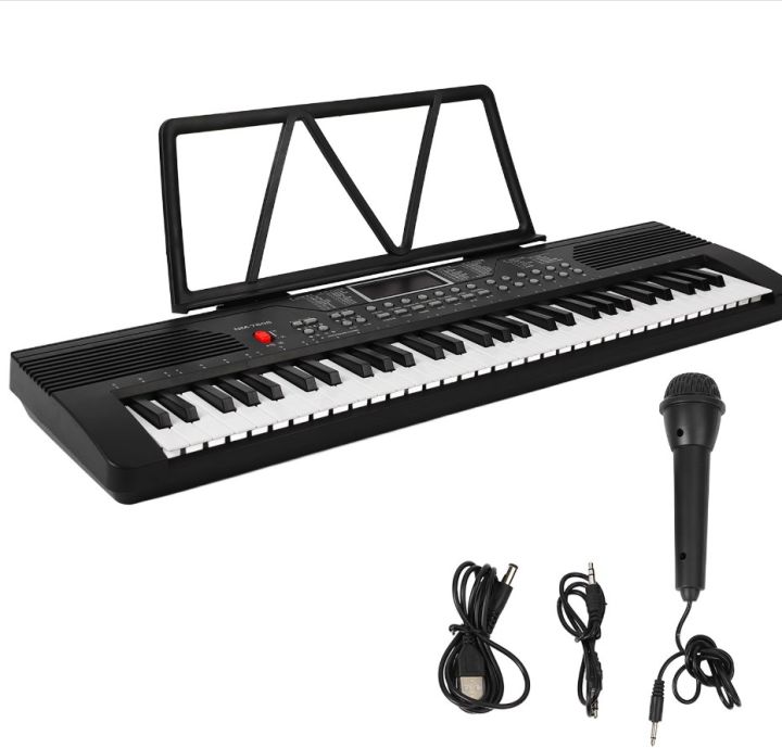 [Malaysia Stock] Electric Keyboard Piano Plastic Professional Electric