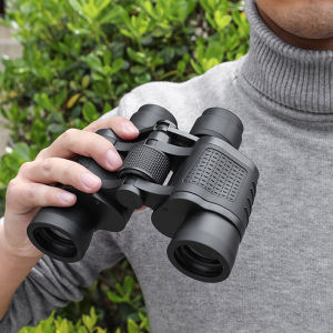 Professional 80X80 Binoculars Long Range HD High Power Telescope IPX7 Waterproof Camping Hunting Bird Watching Gear