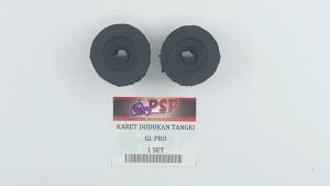 Karet Dudukan Tangki GL PRO SET ISI 2 (PSP) - Rubber Seat Samping Peredam Ganjel Tengki Bensin