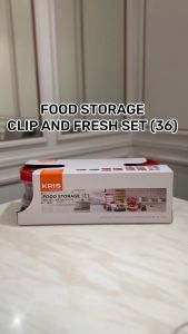 Ace - Krishome Set 18 Pcs Wadah Makanan Bebas BPA Tempat Makanan Food Grade