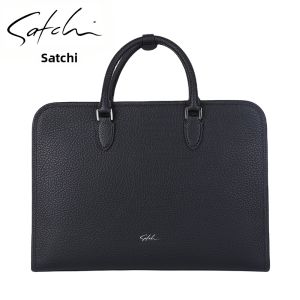 Satchi | Stylish Durable Business Briefcase Genuine Leather Password Lock