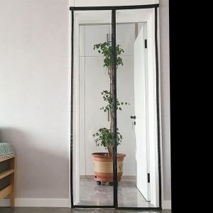 Aircond PVC Magnetic Door Anti Mosquitoes Net Curtain For Kitchen Fume Prevention Anti-mosquito Magnetic Screen Door