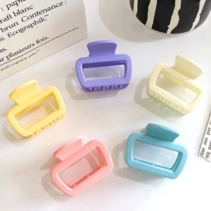 Jedai Rambut Wanita Korea Milea Model Kotak Bolong Hair Claw Clips