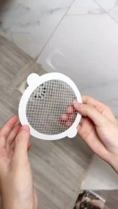 10pcs Disposable Bathroom Sink Drain Hair Strainer Stopper Filter Sticker For Kitchen Bath Supplies Hair Anti-Blocking Strainer