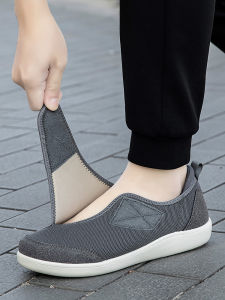 plus Size Wide Comfortable Shoes for Elderly Women Swollen Feet Middle Aged And Elderly Thumb Hallux Abnormal Swelling Diabetic Foot Shoes