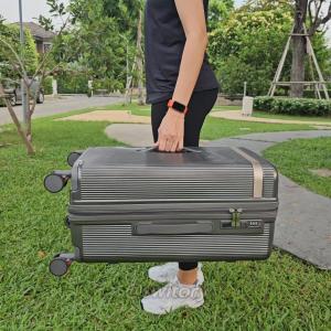 SWITORY พร้อมส่งในไทย กระเป๋าเดินทาง รุ่น PANDORA150 ทรงตู้เย็น ทรงถัง sport ทน เบา จุ 20นิ้ว 24นิ้ว 28นิ้ว trunk luggage