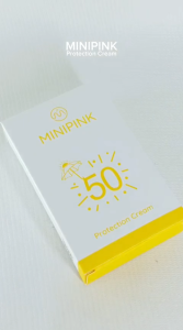 MINIPINK Sun Protect Cream SPF 50 PA+++ Moisture Sunscreen Egg For Face and Body UV Protect - MP063