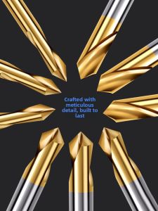 HUANGXIAOCHAO | Cobalt Center Drill Bit Precision Angle Drilling Tool