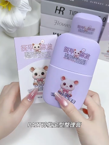 Flyaway Hair Finishing Stick Anti-Frizz Hair Gel for Baby Hair & Bang Styling 碎发整理膏神器