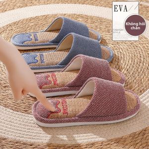 BAIMUQINGCHEN | Breathable Sweat-Absorbent Slipper Home Use Silent Anti-Slip Year-round