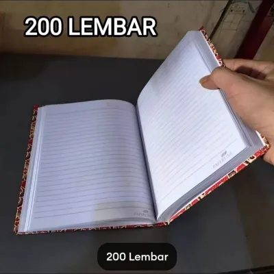 1 Pcs Buku Tulis Kwarto 200 Lembar Cover TEBAL