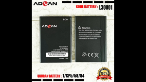 Baterai Advan Nasa Plus Model 5505 / Nasa Pro Model 6202 Battery L30U01 Original