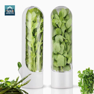 Herb SaverHerb Keeper for RefrigeratorCilantro Containers for RefrigeratorHerb Saver PodFresh Keeper Kitchen Storage