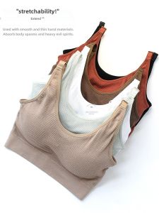 plus Size Cotton Bra No Steel Ring Thin Style Womens Underwear Gathered Eliminates Side Breast Thin Seamless Tube Top Bra