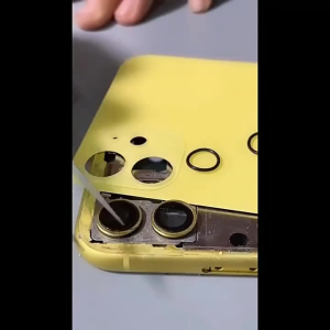 ของมาใหม่!100ชิน ยางครอบกล้องไอโฟน แหวนยางวงกลมกันน้ำ สำหรับไอโฟนX/11/11Pro