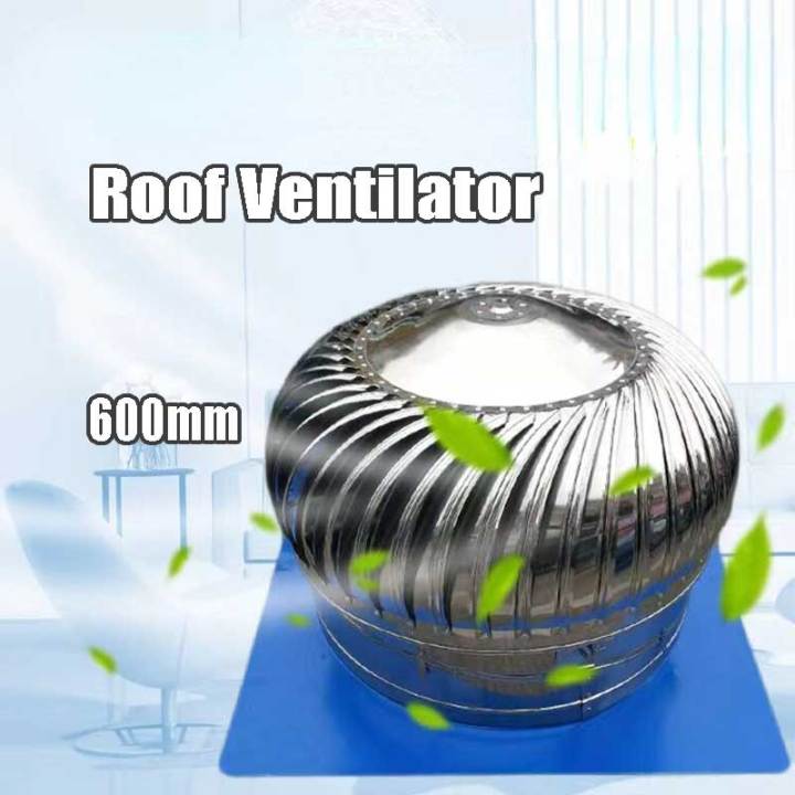 304 Stainless Steel Roof Ventilator Wind Turbines Air Vent Ventilator 300mm 600mm Lazada Ph 9685