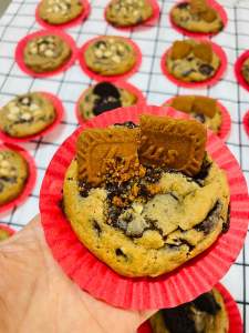 ซอฟต์คุกกี้ช็อคโกแลตชิพเนยสดแท้ขนาดใหญ่ ขนาด60-65กรัมต่อชิ้น