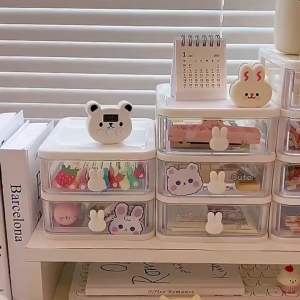 [แถส่งจากไทย] ลิ้นชักเล็ก กล่องเก็บของ กล่องใส่ของใช้จุกจิก ลิ้นชักเก็บของ กล่องใส่เครื่องเขียน กล่องลิ้นชัก