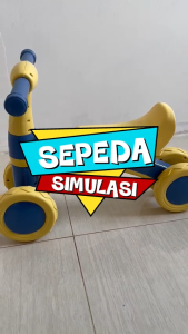 Sepeda Keseimbangan Anak 2-7 Tahun Balance Bike Ride On Mainan Sepeda Anak Roda Empat
