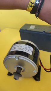 Dc Motor Brushed Model-MY1025 24VDC 14A 250W 2750Rpm Dinamo Listrik Skuter