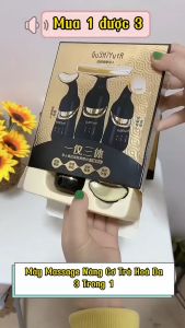 máy nâng cơ mặt 3 đầu máy mát xa nâng cơ bốn chiều đa năng giúp làm săn chắc da giảm nếp nhăn ngăn ngừa quầng thăm