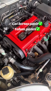 Cat Kertas Pasir - Engine Head Paint 2K Paint Wrinkle Paint Texture Paint Cat Menggerutu Enjin Aikka