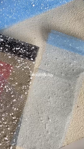 (ecer 12x50cm) Kertas Buket Bunga / Flower Wrapping Paper / Kain Tile Salju / Snowy Wrapping Paper / Snowflake Polimesh / Lembaran Kain Tile Salju