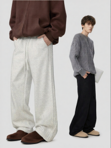 JEENSYIU | Quần Dài Style Mỹ Form Rộng Ống Đứng Casual