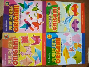 Buku Seni Melipat Kertas ORIGAMI Serba Jaya