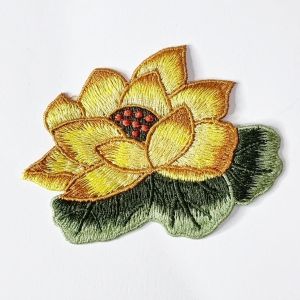 bordir bunga lotus import