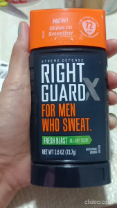 Right Guard Xtreme Defense 5 Anti-Perspirant & Deodorant Fresh Blast 2.6 Oz