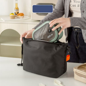 Túi Đựng Đồ Ăn Trưa Cách Nhiệt Túi Đựng Đồ Ăn Trưa Di Động Có Hộp Cơm Trưa Bằng Giấy Nhôm Và Túi Đựng Đá Để Đựng Đồ Ăn Tối Dã Ngoại Túi Vải Oxford Để Đựng Đồ Ăn Cho Công Việc Trường Học Du Lịch
