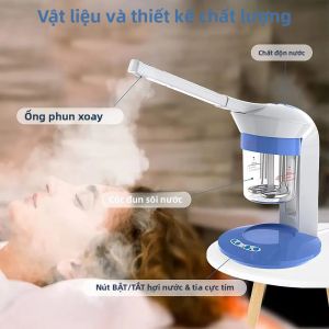 Nano Mist Aroma Ozone Facial Spa Máy Tạo Hơi Nước Dưỡng Ẩm Bằng Điện Để Trẻ Hóa Da Và Chống Mụn Xanh Trắng