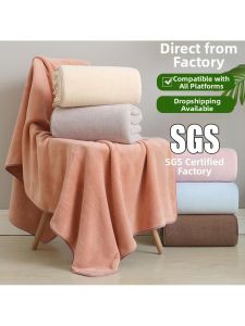 Coral Fleece Highly Absorbent No Shedding Wearable Towel