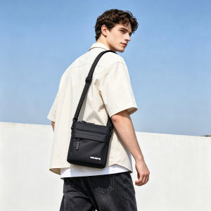 LouisWill Mens Shoulder Bag Mini Crossbody Bag Waterproof Film Bag Sports Bag Casual Bag Street Bag Phone Bag Messenger Bag Versatile Fashion Travel Bag Business Bag