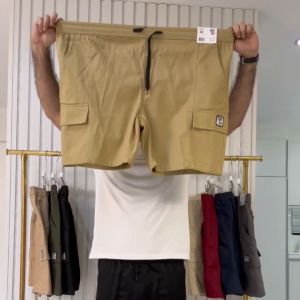 TC PLUS SIZE COTTON CARGO SHORTS FOR MEN - SIZE 42-48