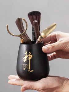 Bộ Đồ Trà Sừng Đen Sét Bộ Dụng Cụ Pha Trà Bộ Đồ Trà Gongfu Bộ Đồ Trà Đạo Bộ Dụng Cụ Pha Trà Trên Bàn Bộ Đồ Trà Thủ Công Phong Cách Trung Hoa