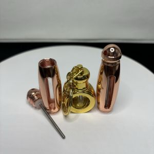 New Premium Essential Oil Bottle Pendant Small 1ml Bottle Sandalwood Sub-bottle Necklace High-end Packaging Box