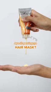 MAKARIZO Advisor Hair Repair Mask 45ml (SATUAN) Masker Rambut Rusak Kering Kusut Kusam Bercabang