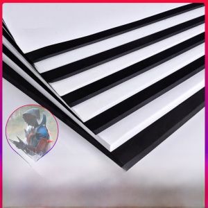Waterproof EVA Foam Board Material Handmade DIY Model Cosplay Prop Black White Sponge Material Moisture Proof Craft Supplies