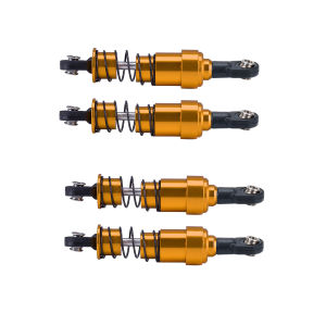 4PCS YSIDO Aluminum Big Bore Shock Absorbers 75/85/95/105/115mm Oil Damper For 1/10 RC Crawler LCG Rigs SCX10 TRX4 Gamde R1