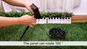 ไฟกระพริบโซล่าเซลล์ ไฟกระพริบ 100ดวง 10เมตร ไฟประดับ ไฟLED ไฟโซล่าเซลล์